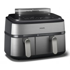 Мультипіч (аерофритюрниця) Philips Dual Basket Airfryer 5000 Series NA555/00
