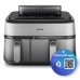 Мультипіч (аерофритюрниця) Philips Dual Basket Airfryer 5000 Series NA555/00