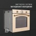Духовка електрична Perfelli VINTAGE 6A8N BEIGE