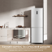Холодильник з морозильною камерою Dreame MegaPro 185cm E class-White (DRB400WMWEUA)