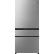 Холодильник з морозильною камерою Gorenje NRM818EUX