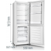 Холодильник з морозильною камерою Gorenje RK416DPW4