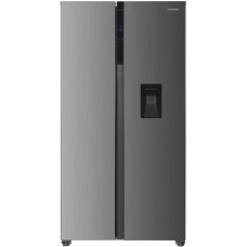 Холодильник з морозильною камерою Heinner HSBS-H529NFXWDF+