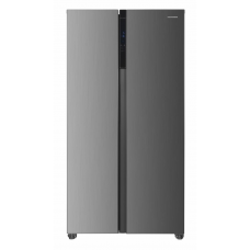 Холодильник з морозильною камерою HEINNER HSBS-H532NFXF+