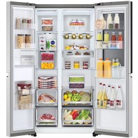 Холодильник із морозильною камерою LG GC-Q257CAFC