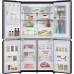 Холодильник із морозильною камерою LG GR-X24FMKBL