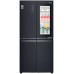 Холодильник з морозильною камерою LG GC-Q22FTBKL