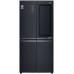 Холодильник з морозильною камерою LG GC-Q22FTBKL