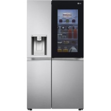 Холодильник з морозильною камерою LG GSXV90BSAE