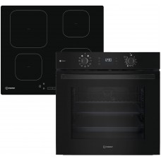 Комплект вбудованої техніки Indesit духова шафа IOK58HSB + варильна поверхня IS83Q60 NE