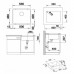 Кухонна мийка Blanco SUBLINE 500-U 523432 Кухонна мийка Blanco SUBLINE 500-U 523432