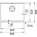 Кухонна мийка Franke Kubus 2 KNG 110-52 125.0750.725