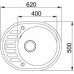 Кухонна мийка Franke ROG 611-62 114.0381.070