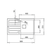 Кухонна мийка Teka Diamond 1B 1D 86 115100012