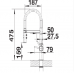 Змішувач для кухонної мийки Blanco CATRIS-S Flexo 525791 Змішувач для кухонної мийки Blanco CATRIS-S Flexo 525791
