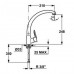 Кухонний змішувач Teka MF-2 Forum H (MN) (8191462) хром
