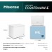 Морозильна скриня Hisense FC247D4AWLE