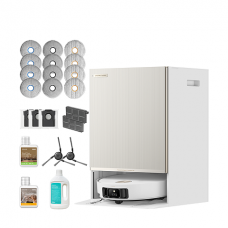 Робот-пилосос з вологим прибиранням Dreame Bot MatriX 10 Ultra White (RLX95CE-Wh)