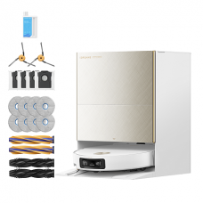 Робот-пилосос з вологим прибиранням Dreame X60 Ultra Complete White (RLX87DE-wh)