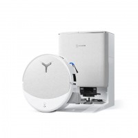 Робот-пилосос з вологим прибиранням ECOVACS Deebot T90 Pro Omni White (DEX95)