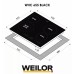 Електрична варильна поверхня Weilor WHC 655 BLACK