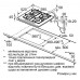 Варильна поверхня газова Bosch PPP6A4B90R
