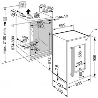 Вбудована винна шафа Liebherr EWTdf 2353