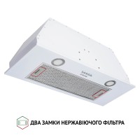 Витяжка купольна Perfelli BI 7652 WH 1000 LED